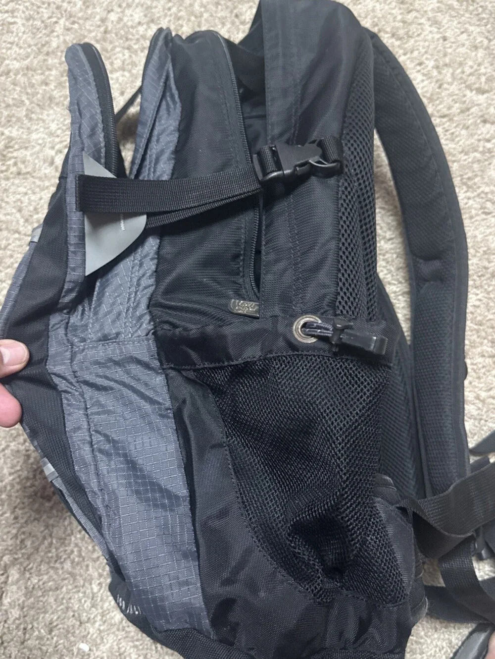 The North Face Borealis Backpack Black Camping Hiking School Travel Laptop NICE
